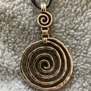 Brighton swirl design necklace